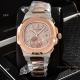 Luxury Copy Patek Philippe Nautilus Yellow Gold Full Diamond Watches (2)_th.jpg